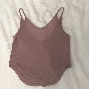 Light pink tank top